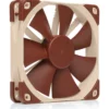 nf_f12_1 Noctua NF-F12 PWM 120mm Pressure-Optimized Case and Radiator Cooling Fan 1500 RPM SSO2 Bearing Brown - NF-F12-PWM