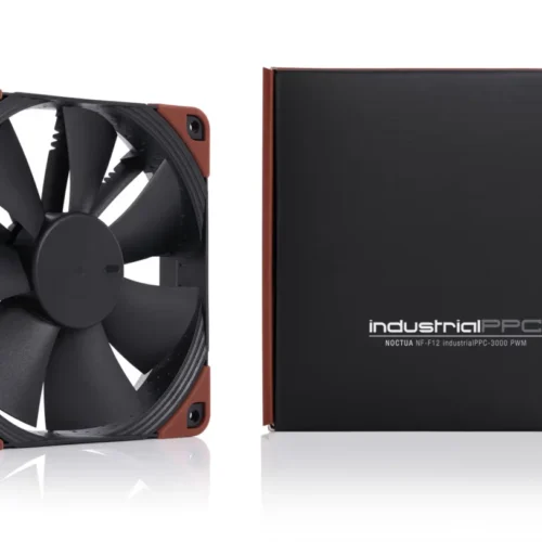 Noctua NF-F12 industrialPPC-3000 PWM Heavy-Duty 120mm Case Fan IP52 3000 RPM SSO2 Bearing - NF-F12iPPC-3000 PWM