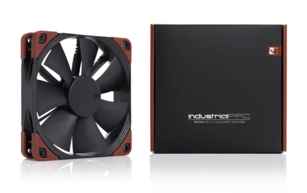 Noctua NF-F12 industrialPPC-3000 PWM Heavy-Duty 120mm Case Fan IP52 3000 RPM SSO2 Bearing - NF-F12iPPC-3000 PWM
