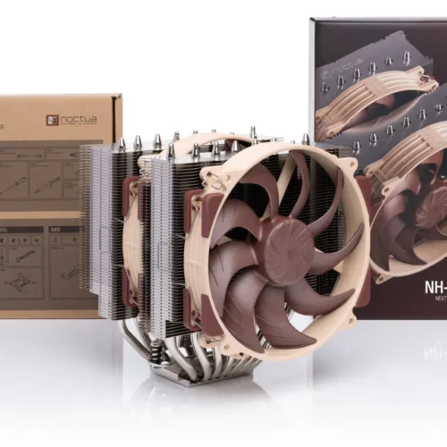 Noctua NH-D15 G2 Low Base Convexity Dual Tower CPU Cooler with Dual NF-A14x25r G2 Fans - NH-D15 G2 LBC