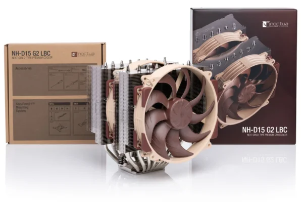 nh_d15_g2_lbc_4 Noctua NH-D15 G2 Low Base Convexity Dual Tower CPU Cooler with Dual NF-A14x25r G2 Fans - NH-D15 G2 LBC