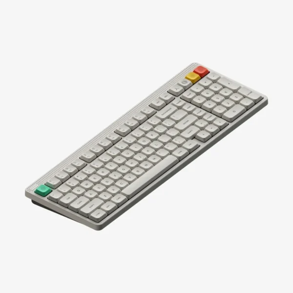 image_84d4797e-c713-46fe-b741-753e9ac8c102 NuPhy Node100 Full-Size Low-Profile Wireless Mechanical Keyboard Lunar White Blush Nano - Node100(White/Blush Nano)