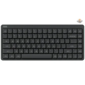 NuPhy Node75 75% Hot-Swappable Tri-Mode Wireless Mechanical Keyboard Ink Gray Blush Nano - Node75(Gray/Blush Nano)