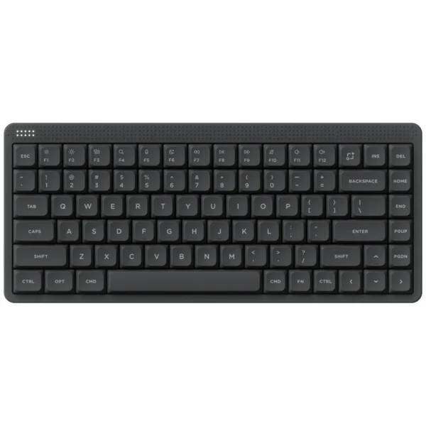 NuPhy Node75 75% Hot-Swappable Tri-Mode Wireless Mechanical Keyboard Ink Gray Blush Nano - Node75(Gray/Blush Nano)