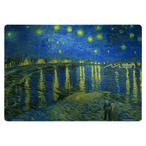 MSI Prestige 14 Flip AI+ OLED Touch Core Ultra X9 32GB RAM 1TB SSD - Prestige 14 Flip AI+ Starry Night Over the Rhone-272PH