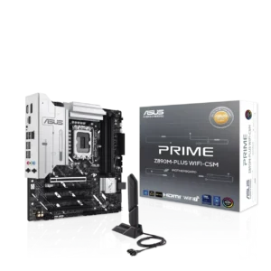 fwebp ASUS Prime Z890M-Plus WiFi-CSM Micro-ATX Motherboard - Z890 Chipset LGA1851 DDR5 - PRIME Z890M-PLUS-CSM