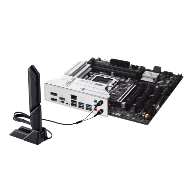 ASUS Prime Z890M-Plus WiFi-CSM Micro-ATX Motherboard - Z890 Chipset LGA1851 DDR5 - PRIME Z890M-PLUS-CSM