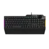 ASUS TUF Gaming K1 RGB Wired Gaming Keyboard with Dedicated Volume Knob - Spill-Resistant - RA04 TUF K1/US