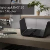 NETGEAR Nighthawk RAX120 12-Stream AX6000 Dual-Band WiFi 6 Router - RAX120-100EUS