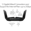 NETGEAR Nighthawk RAX120 12-Stream AX6000 Dual-Band WiFi 6 Router - RAX120-100EUS