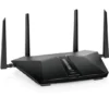 B1_rax50_32_tcm148-139325 NETGEAR - Nighthawk AX5400 6-Stream Dual-Band WiFi 6 Gigabit Router with Triple-Core Processor & USB 3.0 - RAX50-100EUS