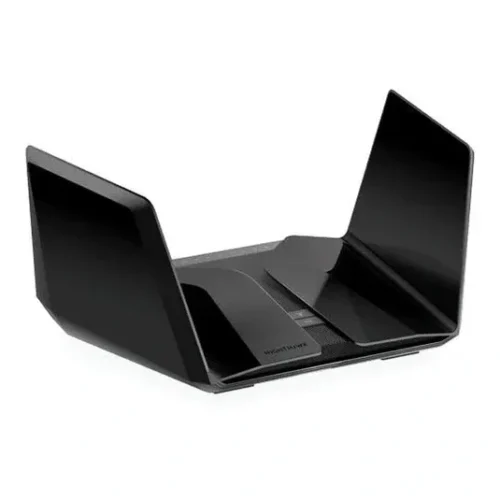 NETGEAR - AXE11000 Nighthawk Tri-Band WiFi 6E Router with 6GHz Band, 2.5G Port & 1 Year Armor - RAXE500-100APS