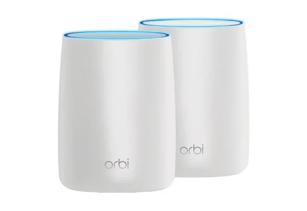 NETGEAR - AC3000 Tri-Band Whole Home Mesh WiFi System - 5,000 Sq. Ft. Coverage with Gigabit Ports - RBK50-100SQR