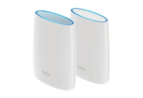 NETGEAR - AC3000 Tri-Band Whole Home Mesh WiFi System - 5,000 Sq. Ft. Coverage with Gigabit Ports - RBK50-100SQR