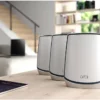 44828bca482312ffa181445a76c33962-hi NETGEAR Orbi AX6000 Tri-Band WiFi 6 Whole-Home Mesh System Router and Two Satellites - RBK853-100EUS