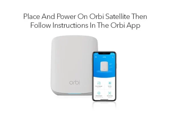 2_21b3f7a9-512f-4d9d-b854-8f8716b585ba NETGEAR - Orbi AX1800 Dual-Band WiFi 6 Mesh Add-on Satellite, 1.8Gbps Speeds, 2 Gigabit Ports - RBS350-100EUS