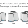 5_c7a43611-0947-4598-b586-199dd5723388 NETGEAR - Orbi AX6000 Tri-Band WiFi 6 Mesh Add-on Satellite, 6Gbps Speeds, 4 Gigabit Ports - RBS850-100EUS