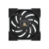 ASUS ROG Eurux GR120 120mm ARGB Reverse Fan Black Triple Pack - ROG EURUX GR120 FAN ARGB REVERSE BLACK 3IN1