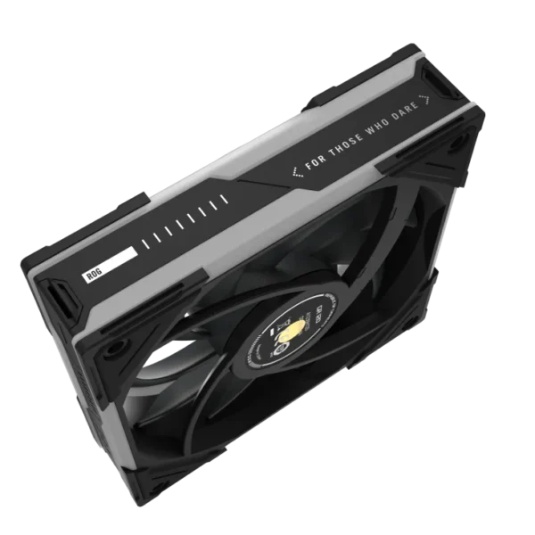ASUS ROG Eurux GR120 120mm ARGB Reverse Fan Black Triple Pack - ROG EURUX GR120 FAN ARGB REVERSE BLACK 3IN1