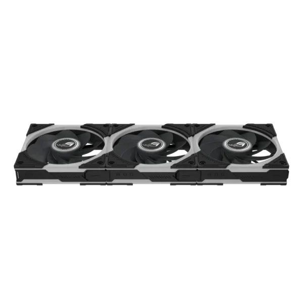 ASUS ROG Eurux GR120 120mm ARGB Reverse Fan Black Triple Pack - ROG EURUX GR120 FAN ARGB REVERSE BLACK 3IN1