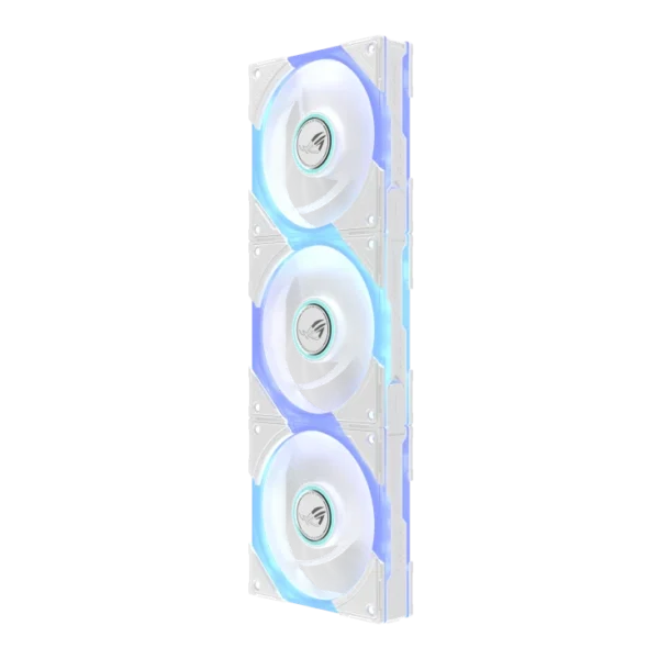 h732 (13) ASUS ROG Eurux GR120 ARGB Reverse Fan Fluid Dynamic Bearing White Triple Pack - ROG EURUX GR120 FAN ARGB REVERSE WHITE 3IN1