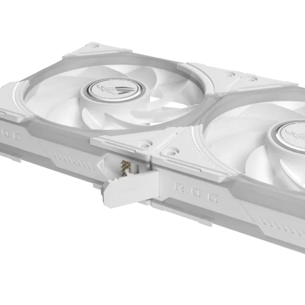 h732 (2) ASUS ROG Eurux GR120 ARGB Reverse Fan Fluid Dynamic Bearing White Triple Pack - ROG EURUX GR120 FAN ARGB REVERSE WHITE 3IN1
