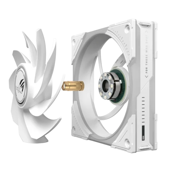 h732 (7) ASUS ROG Eurux GR120 120mm ARGB PWM Fluid Dynamic Bearing Fan White Triple Pack - ROG EURUX GR120 FAN ARGB WHITE 3IN1