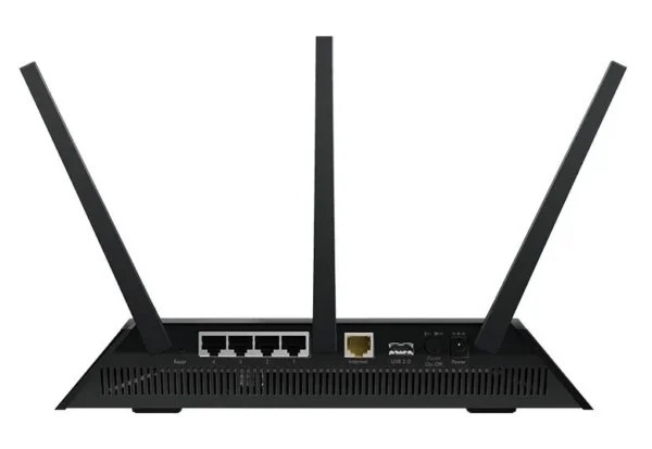 NETGEAR - Nighthawk AC2300 Cybersecurity Dual-Band WiFi Router - RS400-100PES