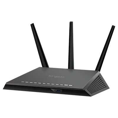 NETGEAR - Nighthawk AC2300 Cybersecurity Dual-Band WiFi Router - RS400-100PES