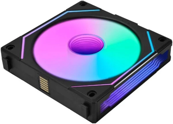 f807bf9cc7e929cdb959019486e6a8b7-hi Lian Li Uni Fan SL-Infinity 120mm Reverse Blade ARGB PWM Fan, Black - RSLIN120-1B