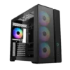 1777283297-10-1024x1024 SAMA S50 Dual-Chamber ATX Mid-Tower Gaming PC Case Tempered Glass Black 4x ARGB PWM Fans - S50-BKAGA4X1-GL