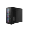 1777283279-3-1024x1024 SAMA S50 Dual-Chamber ATX Mid-Tower Gaming PC Case Tempered Glass Black 4x ARGB PWM Fans - S50-BKAGA4X1-GL