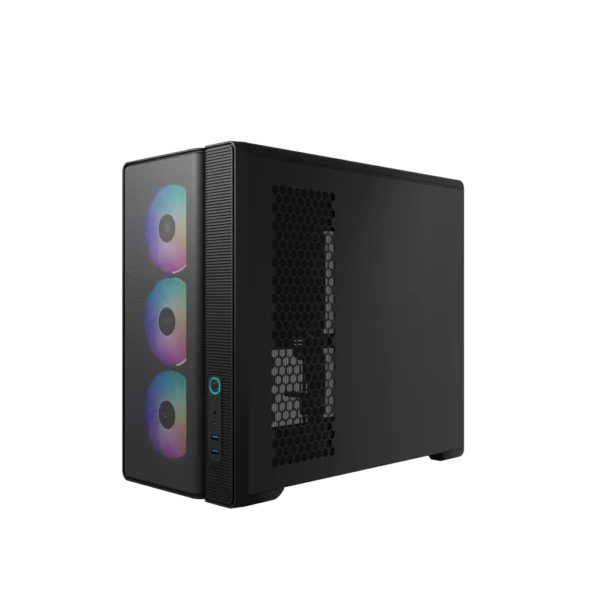 1777283279-3-1024x1024 SAMA S50 Dual-Chamber ATX Mid-Tower Gaming PC Case Tempered Glass Black 4x ARGB PWM Fans - S50-BKAGA4X1-GL