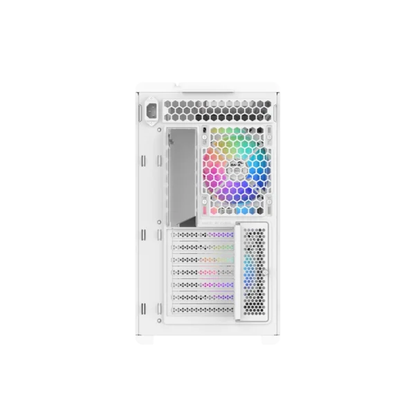 1777283264-7-1024x1024 SAMA S50 Dual-Chamber ATX Mid-Tower Gaming PC Case Tempered Glass White 4x ARGB PWM Fans - S50-WHAGA4X1-GL