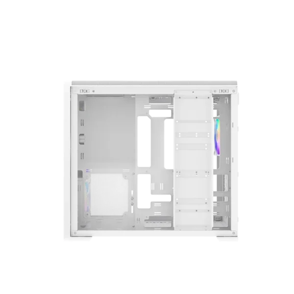 1777283270-9-1024x1024 SAMA S50 Dual-Chamber ATX Mid-Tower Gaming PC Case Tempered Glass White 4x ARGB PWM Fans - S50-WHAGA4X1-GL