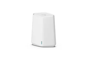 NETGEAR - Orbi Pro WiFi 6 Mini AX1800 Dual-Band Add-On Satellite with 4 Gigabit LAN Ports - SXS30-100EUS