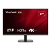 ViewSonic 27" 4K UHD 3840x2160 SuperClear IPS Monitor 60Hz HDR10 Built-in Speakers - VA2708-4K-MHD
