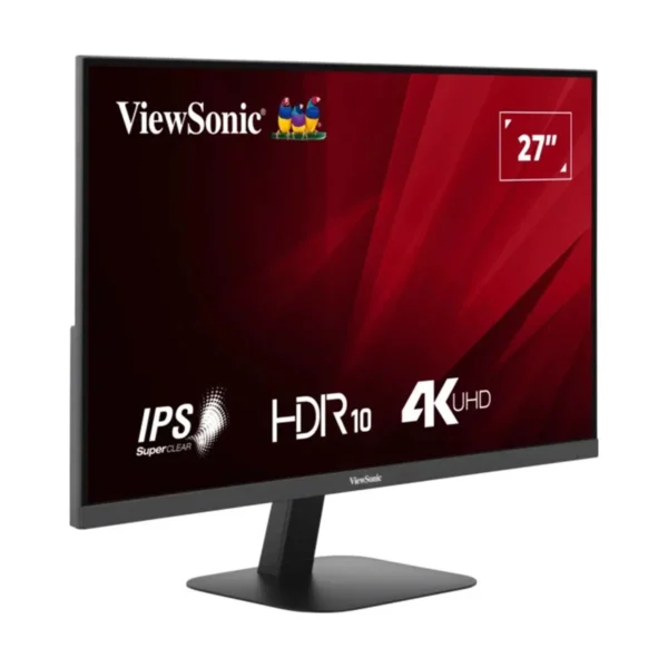 ViewSonic 27" 4K UHD 3840x2160 SuperClear IPS Monitor 60Hz HDR10 Built-in Speakers - VA2708-4K-MHD