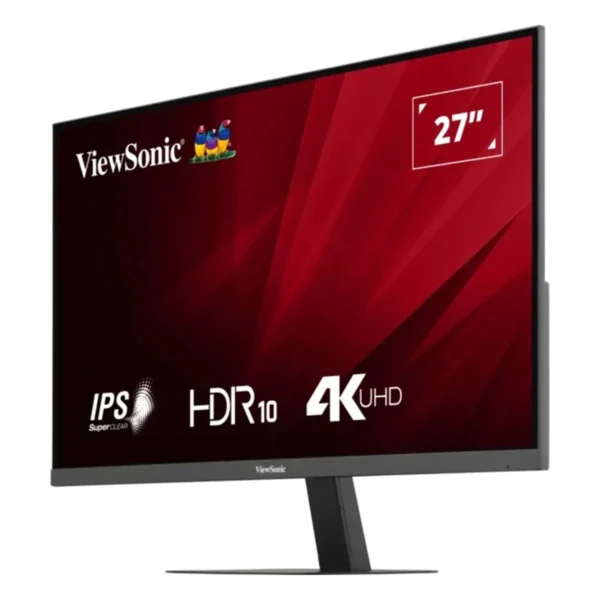 ViewSonic 27" 4K UHD 3840x2160 SuperClear IPS Monitor 60Hz HDR10 Built-in Speakers - VA2708-4K-MHD