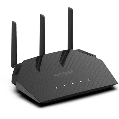 NETGEAR - Essentials WiFi 6 AX1800 Dual Band Access Point & Router - 5 Gigabit Ports - WAX204-100EUS