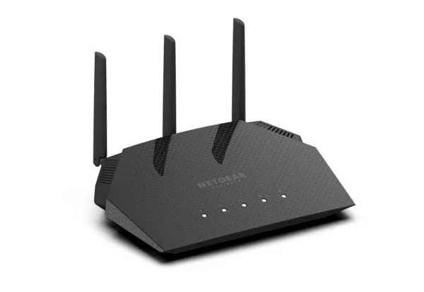 NETGEAR - Essentials WiFi 6 AX1800 Dual Band Access Point & Router - 5 Gigabit Ports - WAX204-100EUS