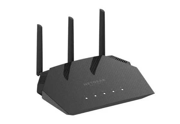 NETGEAR - Essentials WiFi 6 AX1800 Dual Band Access Point & Router - 5 Gigabit Ports - WAX204-100EUS
