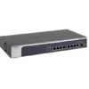 NETGEAR 8-Port 10-Gigabit Multi-Gigabit Unmanaged Switch - 7 Copper Ports, 1 SFP+ Combo Port - XS508M-100EUS