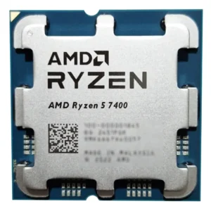 AMDRyzen57400Processor_4.3GHz22MB_6CoreAM5Tray_WithFan_7 AMD Ryzen 5 7400 6-Core 12-Thread 4.3 GHz AM5 Desktop Processor with Radeon Graphics Tray Type w/o Cooler | 100-000001900