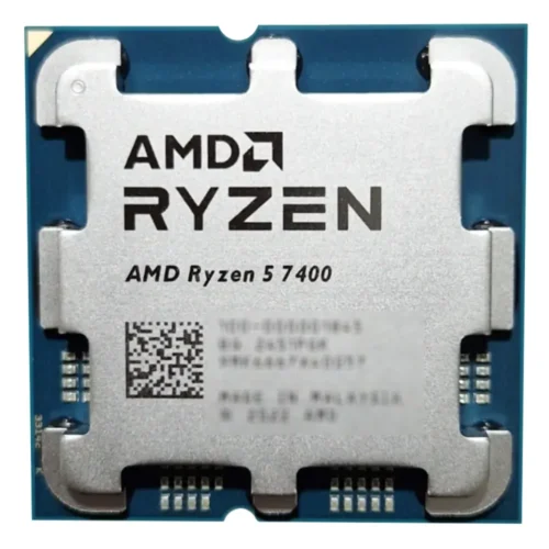 AMD Ryzen 5 7400 6-Core 12-Thread 4.3 GHz AM5 Desktop Processor with Radeon Graphics Tray Type w/o Cooler | 100-000001900