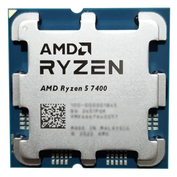 AMDRyzen57400Processor_4.3GHz22MB_6CoreAM5Tray_WithFan_7 AMD Ryzen 5 7400 6-Core 12-Thread 4.3 GHz AM5 Desktop Processor with Radeon Graphics Tray Type w/o Cooler | 100-000001900