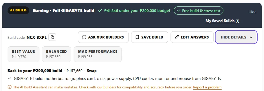 Meet the AI Build Assistant: A Complete, Compatible PC From Your Budget in Seconds