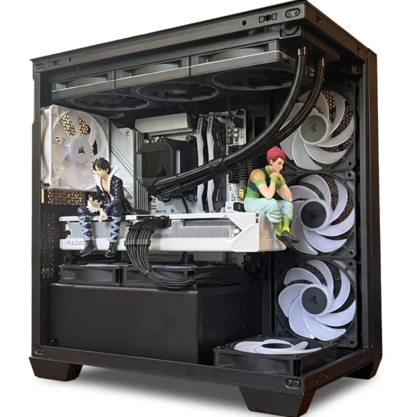 Brio High-End 4K Gaming and Enthusiast PC AMD Ryzen 7 7800X3D, Radeon RX 9070 XT 16GB, 32GB DDR5 6000MHz, 1TB Gen5 NVMe SSD, Micro-ATX Liquid Cooled Brio | High-End 4K Gaming and Enthusiast PC: AMD Ryzen 7 7800X3D, Radeon RX 9070 XT 16GB, 32GB DDR5 6000MHz, 1TB Gen5 NVMe SSD, Micro-ATX Liquid Cooled
