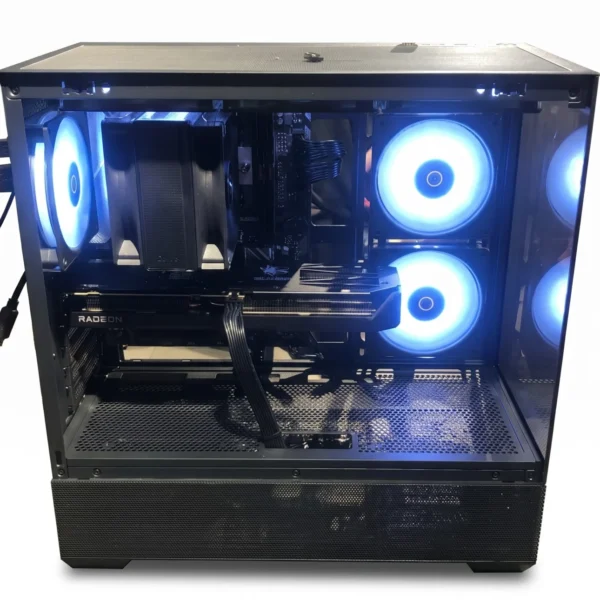 Cairn AMD Ryzen 5 7500F Radeon RX 9060 XT 16GB 16GB DDR5 5600MHz 1TB NVMe Gen4 Mid-Range Gaming & Content Creation Desktop PC.. Cairn | AMD Ryzen 5 7500F | Radeon RX 9060 XT 16GB | 16GB DDR5 5600MHz | 1TB NVMe Gen4 Mid-Range Gaming & Content Creation Desktop PC