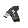 AGI ED138 Pro Portable SSD 1TB USB 3.2 Gen2 Type-C External Solid State Drive with Dual Cables - AGI1T0G33ED138P-CB